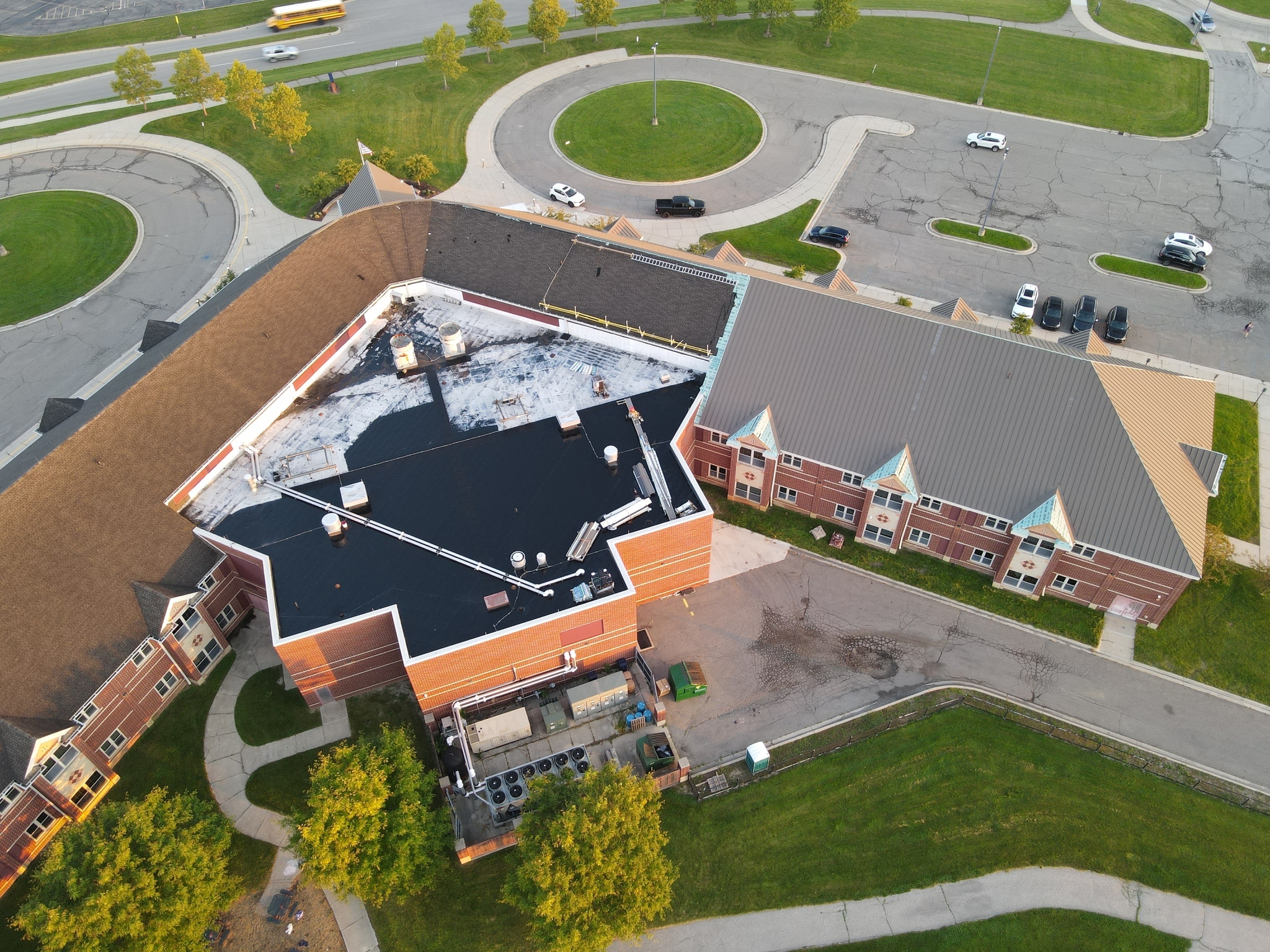 September 2023 - Harvest Elementary Bond Roofing Project - Making Progress Summer of 2023