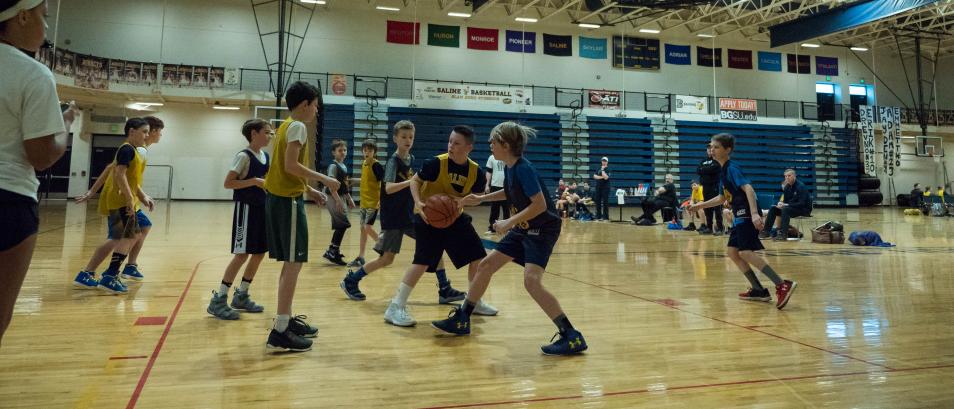 Recreation Basketball League Participants
