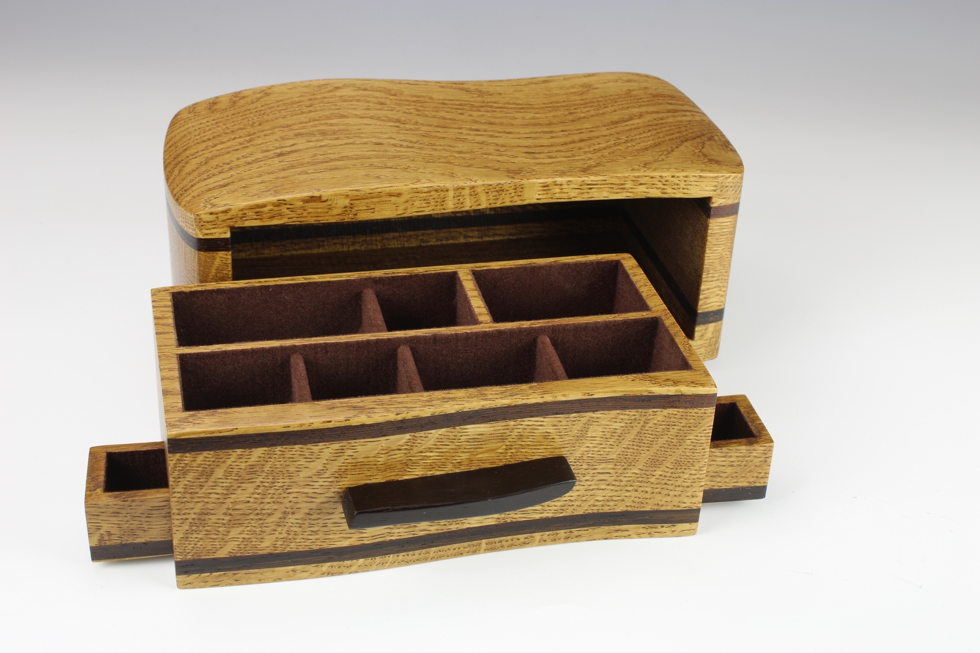 Handcrafted Wooden Jewelry Box 4
