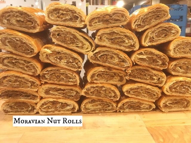 Moravian Nut Rolls