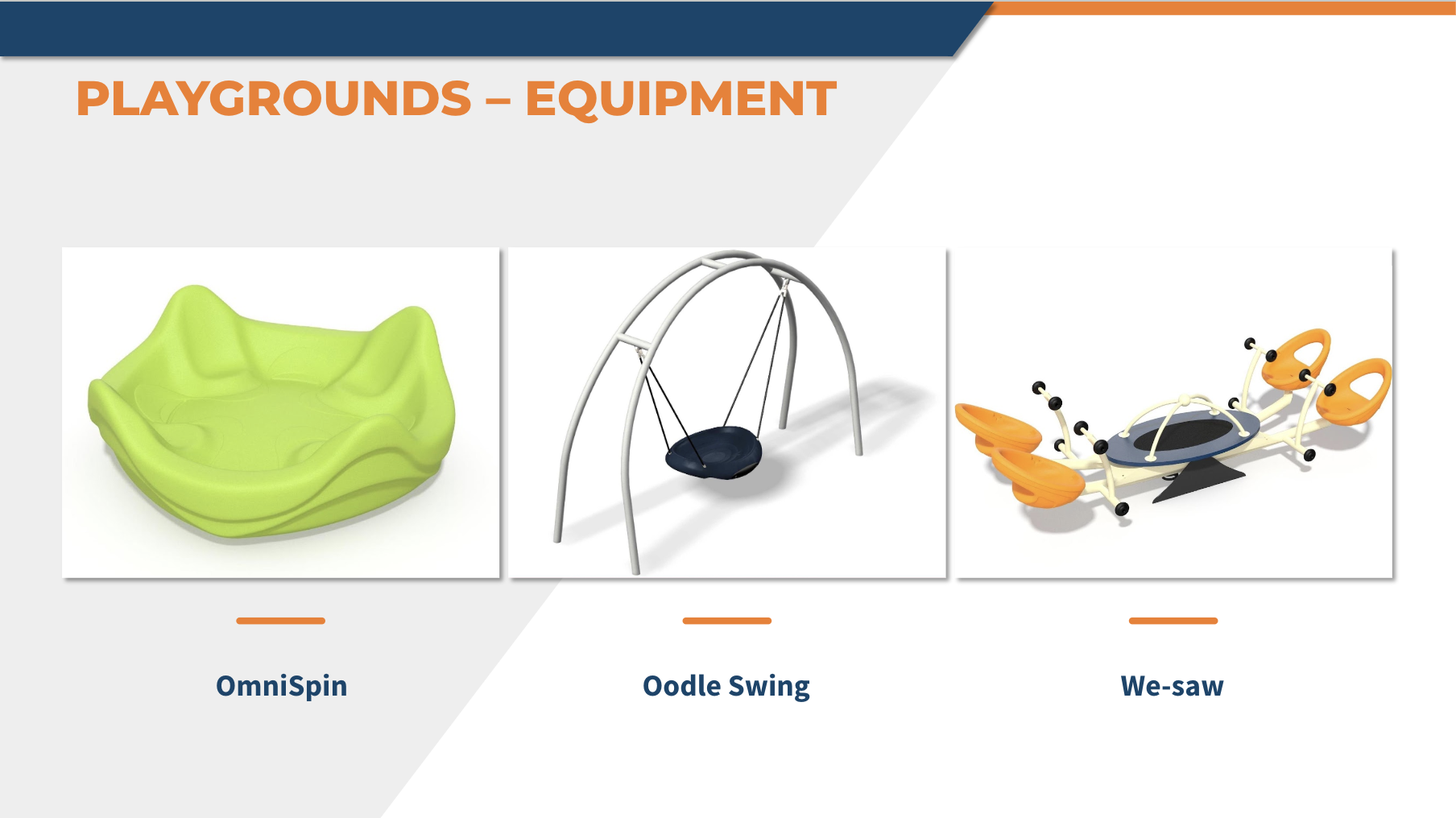 June 2023 Design Considerations for the Playground Equipment