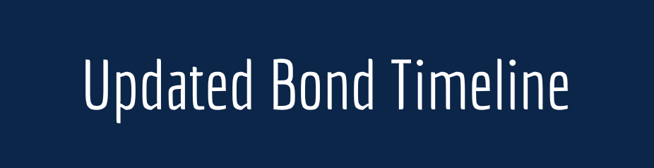 Updated Bond Timeline