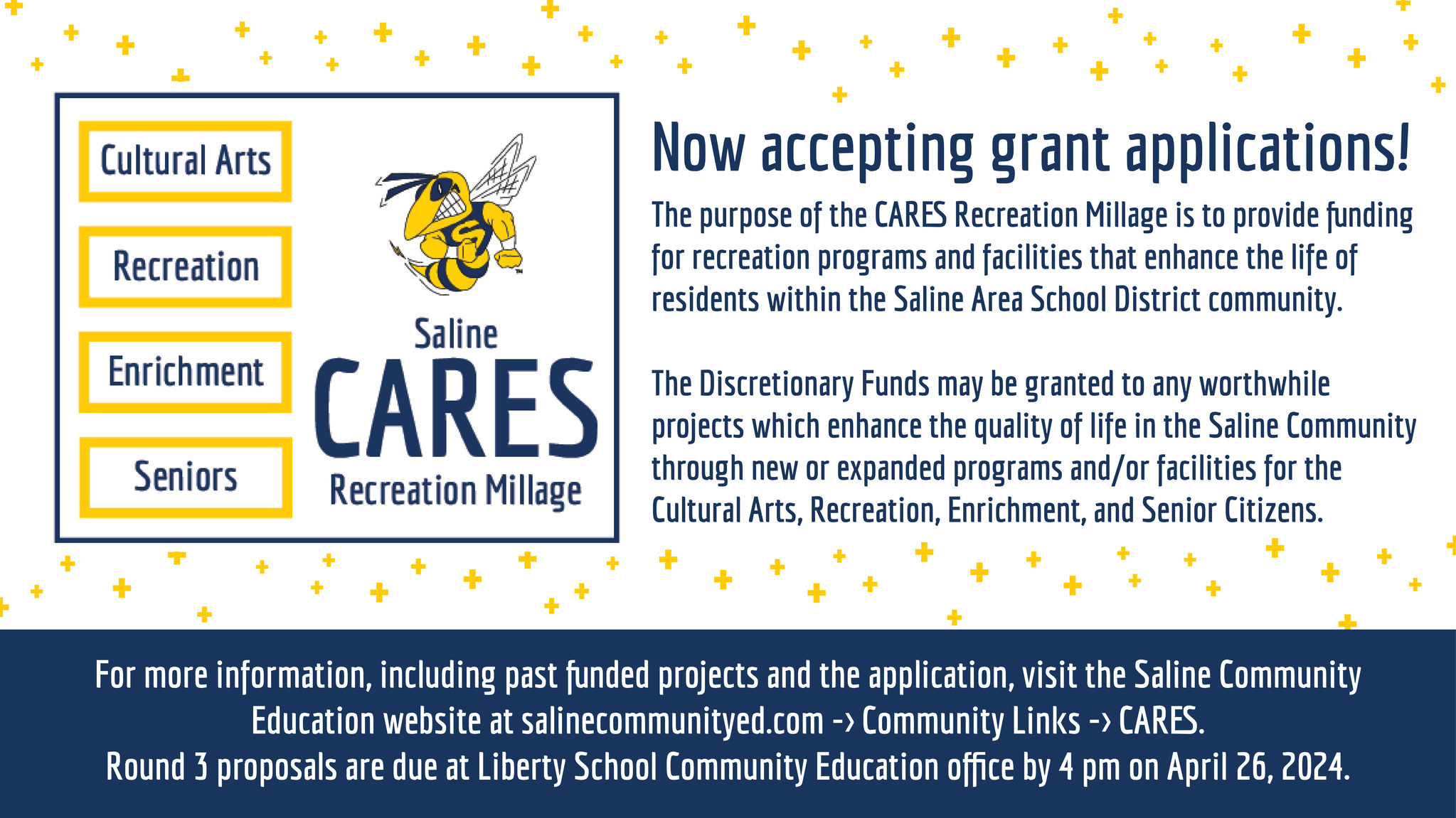 CARES Community Education Extracurriculars Saline Area Schools