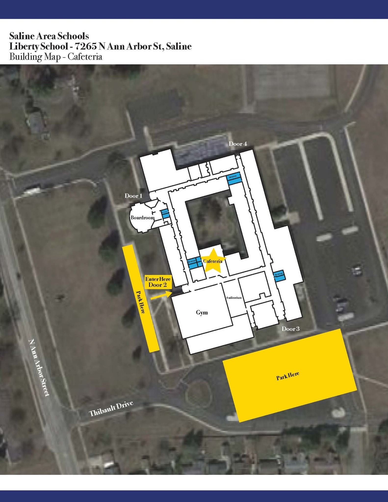 LB Map Cafeteria Parking