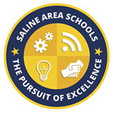 Saline Area Schools Logo - The Pursuit of Excellence