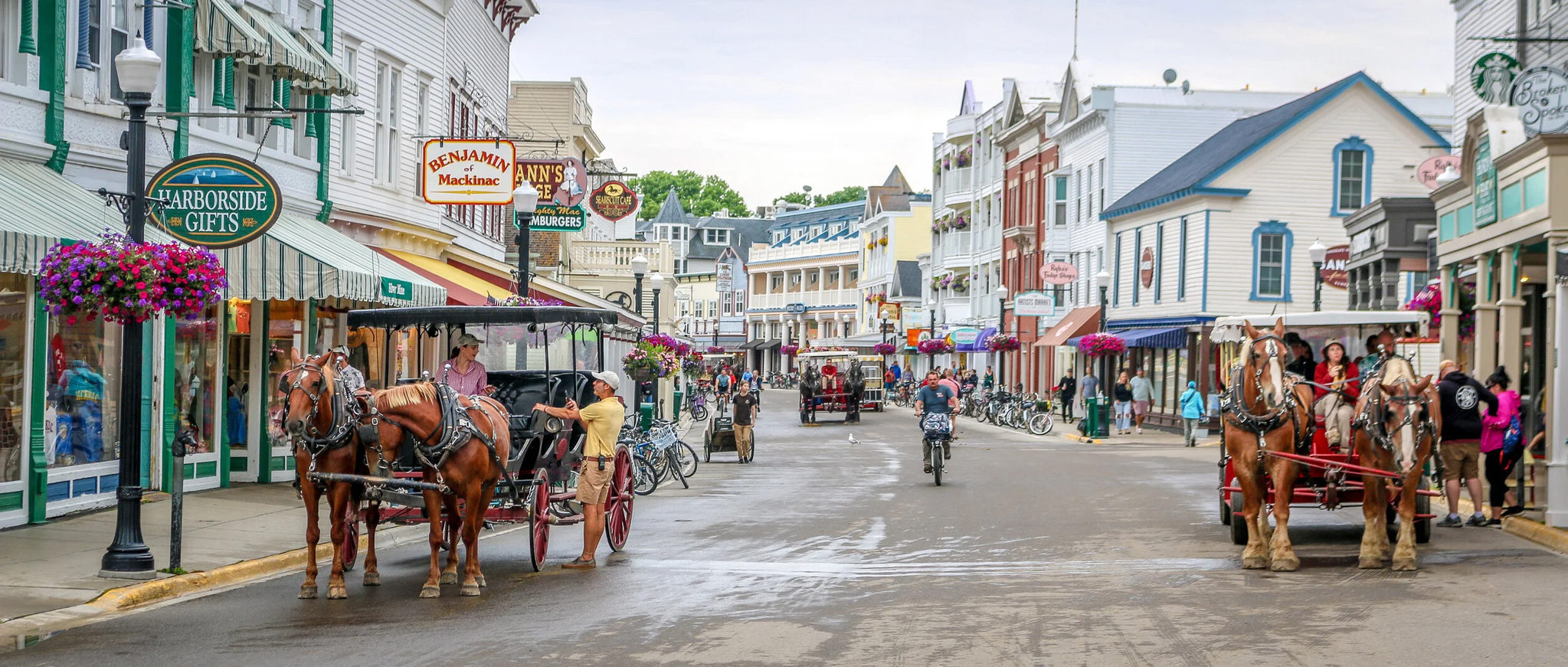 Mackinac Island street