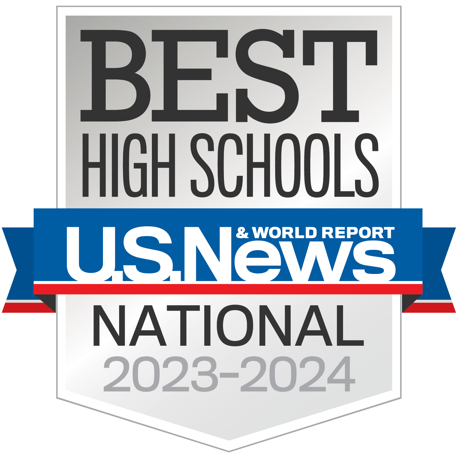 US News Best High Schools National  Award