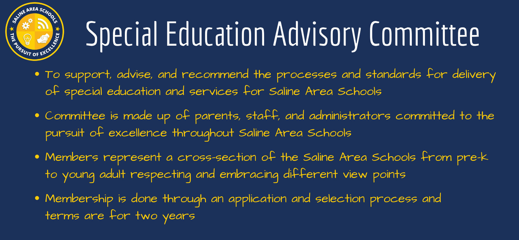 Special Education Advisory Committee