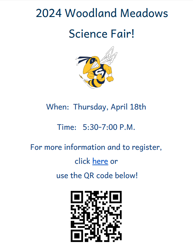 Science Fair, April 18th, 5:30-7:00PM